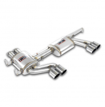 Silenciador trasero derecho - izquierdo "RACING LIGHT" - 13,0 kg Sistema 100% de acero inoxidable, 2 x Ø65 mm -> 2 x Ø63,5 mm -