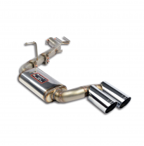 Escape Trasero Izquierdo &quot;Racing&quot;  Oo76 - Bmw E39 Touring 540i V8 &#039;96 -&gt; &#039;02 (Doble Tubo) Supersprint