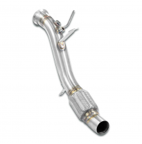 Kit Tubo turbo (Subsituye filtro antiparticula ) Sistema 100% Acero Inox BMW E83 X3 18d / 20d (N47) 2007 -> 2010 Kit Tubo turbo