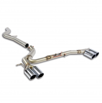 Kit Tubos Trasero Derecho Oo80 - Izquierdo Oo80 (Anula Silencioso) - Bmw E84 X1 23d Xdrive 2010 -&gt; Supersprint