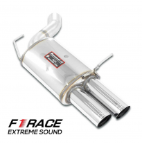 Silencioso trasero izquierdo "F1 Race" OO80 100% Stainless steel complete system, 2 x Ø70mm BMW E64 Cabrio M6 5.0i V10 ' 05 -> S