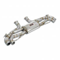 Rear exhaust right - left con válvula   Sistema de escape "Cat-back Touring" 100% de acero inoxidable, 4 salidas, con válvulas -