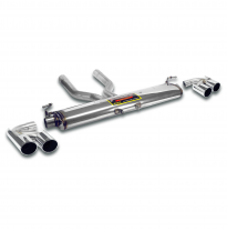 Rear exhaust Right OO100 - Left OO100 Sistema 100% Acero Inox 2 x Ø70mm PORSCHE 958 CAYENNE Turbo S 4.8i V8 (550 CV) 2010 -> 201