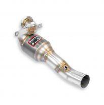 Downpipe Right + Metallic catalytic converter  Kit de tubo de bajada 100% acero inoxidable para el sistema Cat-Back de serie. FE