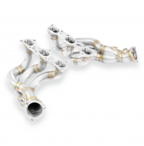 Headers Right + Left(deletes primary catalytics) Sistema "Performance" 100% de acero inoxidable, tamaño extragrande 2 x Ø70 mm -