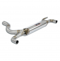 Rear exhaust "Racing" Right - Left Sistema 100% de acero inoxidable "Cat.-Back / GPF-Back", sobredimensionado Ø70mm - Solo kit c