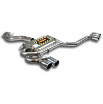 Silencioso trasero kit derecho OO80 - izquierdo OO80 Sistema 100% de acero inoxidable BMW E93 LCI Cabrio 325i / 330i (Versión Eu