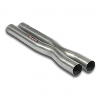 Kit tubos centrales "X-Pipe" (Reemplaza silencioso central OEM) Sistema 100% de acero inoxidable. Sobredimensionado 2 x Ø65 mm -