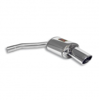 Silencioso trasero derecho 145x95 100% Stainless steel "Cat.-Back" system - Rear bumper must be trimmed to fit AUDI A4 B8 ALLROA