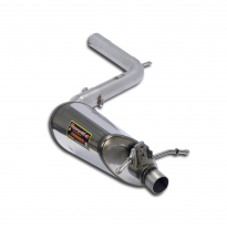 Silencioso trasero izquierdo  100% Stainless steel system for OEM rear bumper - (left side exit) - Full kit only MERCEDES C204 C