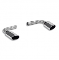 Colas de escape Derecha-Izquierda 120x80 Sistema "Cat.-back" 100% de acero inoxidable - Suspensiones traseras independientes (Mu