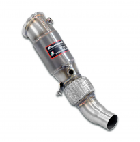 Downpipe + Catalizador metalico 100CPSI Sistema 100% Acero Inox tamaño grande Ø70mm BMW F22 220i 2.0T (N20 Motor - 184 CV) 2014