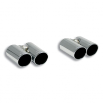 Kit colas de escape Derecha-Izquierda OO90  Sistema completo 100% Acero Inox tamaño grande  Ø63,5mm SUBARU BRZ Facelift 2.0i "Fi