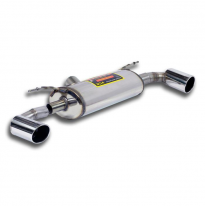 Silencioso trasero Derecho-Izquierdo O100 Sistema de escape trasero "Cat-back" derecho-izquierdo - Para el modelo de parachoques