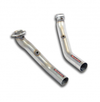 Secondary downpipe kit(deletes the catalytic) Sistema 100% de acero inoxidable, sobredimensionado 2 x Ø70 mm para el sistema de