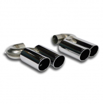 Kit colas de escape Derecha t OO90 - Izquierda OO90(Para Parachoque Trasero modelo X5 M) Silencioso trasero paragolpes "X5 M" So