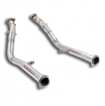 Downpipe kit Derecho-Izquierdo (Reemplaza catalizador) Sistema 100% de acero inoxidable, para los tubos de escape turbo de serie