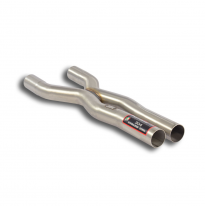 Kit tubos de conexión Derecho-Izquierdo Sistema "Cat.-back" 100% de acero inoxidable - Solo kit completo AUDI A4 QUATTRO 3.2i V6