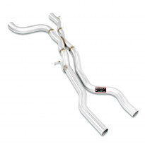 Tubo central "X-Pipe" ALTERNATIVA - AUDI Q7 3.0 TFSI V6 (272 - 333 CV) '09 -> '15 AUDI Q7 3.0 TFSI V6 (272 - 333 CV) '09 -> '15