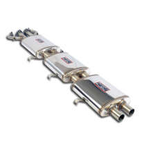 Delantero + Silencioso central derecho (3 Silenciosos) Disponible bajo pedido  100% Stainless steel system - Full kit only FERRA
