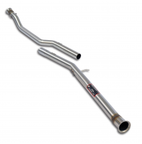 Tubo delantero + central Acero Inox 304 Solo kit completo - Disponible bajo pedido PEUGEOT 205 Rallye 1.3 -> '89 Tubo delantero