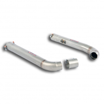 Tubos Delanteros Derecho-Izquierdo Para Catalizador Oem - Mercedes W204 C63 Amg V8 &quot;Black Series&quot; (Sedan + S.W.- M156 - 517 Cv)