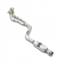 Front exhaust (for OEM manifold, Left Hand Drive Only) Sistema 100% de acero inoxidable MERCEDES 190E 2.3-16 (177 CV - 185 CV) '
