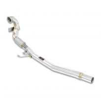 Turbo downpipe para silencioso central OEM (Reemplaza catalizador) ALTERNATIVA: Downpipe kit para sistema de escape original Ø76