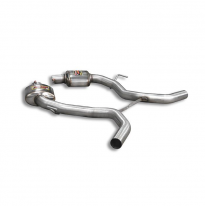 Escape Central Derecho-Izquierdo  - Mercedes R230 Sl 350 V6 (4v - M272 - 272 Hp) &#039;06 -&gt; &#039;08 Supersprint