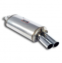 Silencioso trasero  OO70 INOX  409 Sistema 100% de acero inoxidable BMW E30 320is 4 cyl. (Motor S14 - 192 CV) (Sedan - Coupè) '8