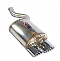 Silencioso trasero 120 x 80 Sistema 100% acero inoxidable Ø70 mm. Solo sistema completo. MERCEDES R170 SLK 32 AMG V6 Kompressor