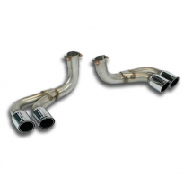Colas de escape Derecha-Izquierda OO 76 Sistema 100% de acero inoxidable para colectores de escape OEM. FERRARI 360 Challenge St
