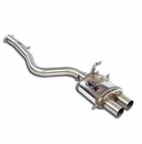 Silencioso trasero derecho "Racing" 100% acero inoxidable, 2 x Ø65 mm - Solo kit completo BMW F82 M4 CS (460 VC) 2016 -> (Racing