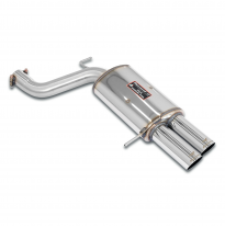 Silencioso trasero derecho "F1 Race" OO80 100% Stainless steel complete system, 2 x Ø70mm BMW E60 (Sedan) M5 5.0i V10 '05 -> Sil