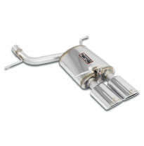 Silencioso trasero derecho 120x80 ALTERNATIVA:Silenciosos traseros para paragolpes AMG con difusor 55 AMG MERCEDES R172 SLK 200