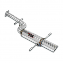 Silencioso trasero O 100 "Racing" Sistema tamaño grande Ø63,5mm "Gr. N", 100% Acero Inox SUBARU IMPREZA 4WD 2.0i WRX STi Type-RA