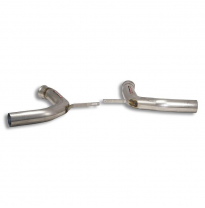 Kit tubos de conexión Derecho-Izquierdo para silencioso central OEM ALTERNATIVA: Sistema 100% de acero inoxidable para silenciad