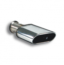 Cola De Escape Ovalada 145 X 75 - Audi Tt Mk2 Coupè/Roadster 1.8 Tfsi (160 Cv) &#039;08 -&gt;&#039;14 Supersprint