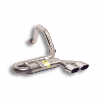 Rear Exhaust Left 120 X 80 - Corvette C5 5.7i V8 &#039;97 -&gt; &#039;00 Supersprint