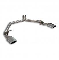 Colas De Escape Derecha-Izquierda 120 X 80 Para Paragolpes Amg  - Mercedes W163 Ml 500 V8 &#039;02 -&gt; &#039;04 Supersprint