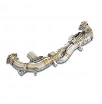 Front pipe Right - LeftReplaces catalytic(Con intercambiadores de calor) Sistema 100% de acero inoxidable, 2 x Ø60 mm PORSCHE 99