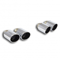 Colas De Escape Derecha-Izquierda Oo 100 - Porsche 958 Cayenne S 4.8i V8 (400 Cv) 2010 -&gt; 2013 Supersprint