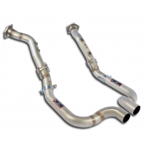 Turbo Downpipe Kit (Reemplaza Catalizador Oem) - Porsche Panamera Turbo / Turbo S 4.8i (520 Cv / 570 Cv) 2014 -&gt; 2016 Supersprin