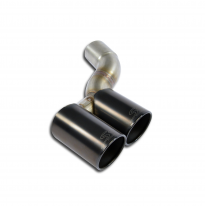 Tubo De Conexión + Cola De Escape &quot;Negra&quot; Oo90 - Porsche 991 Carrera S  Cabriolet / Carrera 4s Cabriolet 3.8i (400 Cv) 2012 -&gt; 2