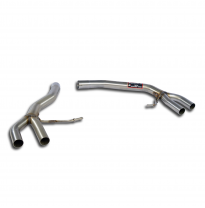 Tubo Trasero Derecho-Izquierdo (Anula Silencioso)  - Porsche Macan 2.0 Tfsi (237 Cv - 252 Cv) &#039;15 -&gt; Supersprint