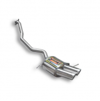 Escape Trasero Izquierdo Oo 90 - Bmw E53 X5 3.0i &#039; 01 -&gt; &#039; 06 Supersprint