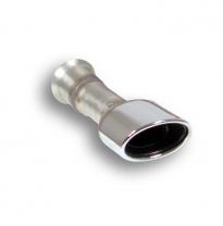 Cola De Escape 120x80 Acero Inox - Audi Tt Mk1 Quattro Coupé / Roadster 1.8 T (180 Cv) &#039;99 -&gt; &#039;05 (ø70mm) Supersprint