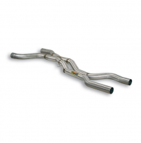 Tubo Central &quot;X-Pipe&quot; - Porsche 957 Cayenne Gts 4.8i V8 (405 Cv) 2008 -&gt; 2010 Supersprint