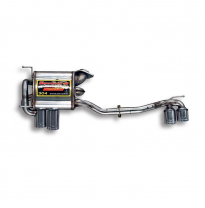 Escape Trasero &quot;Power Loop&quot; Derecho-Izquierdo Oo 80 - Bmw E87 116i (116 Cv - N45 Motor) 2004 -&gt; 2006 Supersprint