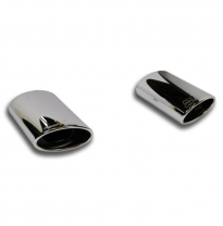 Colas De Escape Derecha-Izquierdo Ovaladas 145 X 95 - Audi A3 8va Sportback 1.4 Tfsi (122 - 140 Cv) 2012 -&gt; Supersprint